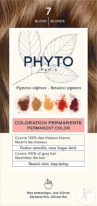 Phyto Phytocolor Vopsea Permanentă 7 Blond 1 Kit