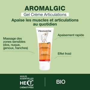 Pranarôm Aromalgic Gel Cremă Bio Pentru Articulații Tub 100ml - Img 2