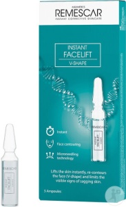 Remescar Instant Facelift V-Shape Efect De Lifting Și Fermitate Față/Gât Fiole 5x2ml