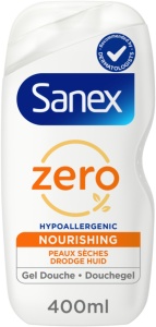 Sanex Zero% Gel Duș Hrănitor Piele Uscată Flacon 400ml
