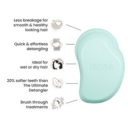 Tangle Teezer The Original Mini Perie Păr Marine Teal Rosebud 1 Bucată - Img 5