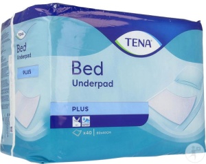Tena Bed Plus Aleze Absorbante 40x60cm 40 Bucăți (77013200)