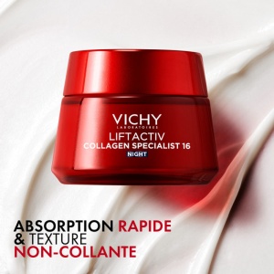 Vichy Liftactiv Collagen Specialist 16 Cremă De Noapte 50ml - Img 8