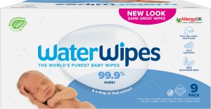 Waterwipes Șervețele Umede Pentru Bebeluși 9x60 540 Bucăți