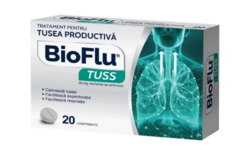 BIOFLU TUSS 30 MG * 20 COMPRIMATE