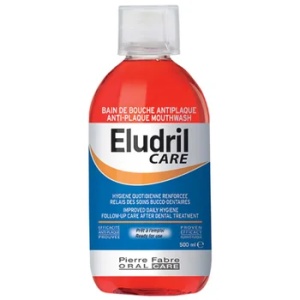 APA DE GURA ELUDRIL CARE ANTI-PLACA BACTERIANA * 500 ml