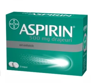 ASPIRIN BAYER 500 MG * 20 DRAJEURI