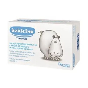 BEBICINA SER FIZIOLOGIC HIPERTONIC 3% * 24 FL/4ML