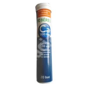 BERES CALCIU, 20 COMPRIMATE EFERVESCENTE