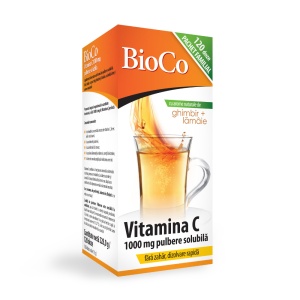 BIOCO VITAMINA C 1000 MG, PULBERE SOLUBILA * 120 DOZE