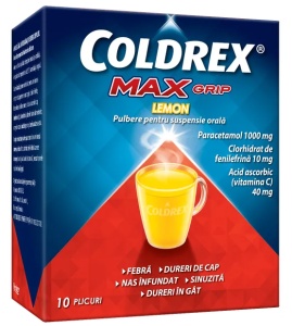COLDREX MAXGRIP LEMON * 10 PLIC PULB PERRIGO