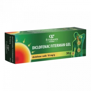 DICLOFENAC 10MG/G GEL * 50 G FITERMAN