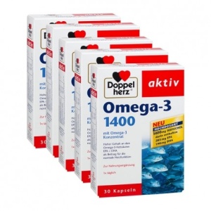 DOPPELHERZ AKTIV OMEGA 3 1400MG