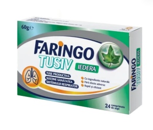 FARINGO TUSIV IEDERA * 24 COMPRIMATE DE SUPT