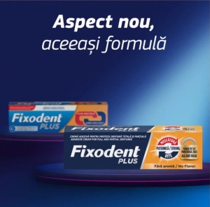 FIXODENT PLUS MUSCATURA PUTERNICA * 40 G