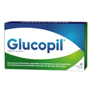 GLUCOPIL 48 GR * 60 COMPRIMATE FILMATE, ZDROVIT