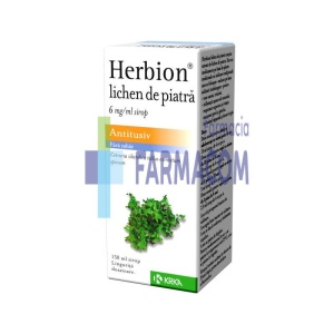 Herbion lichen de piatra sirop, 7 mg/ml, 150 ml, Krka