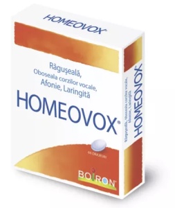Homeovox, 60 drajeuri, Boiron