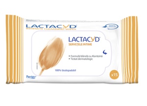 LACTACYD SERVETELE IGIENA INTIMA * 15 BUC