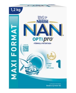 LAPTE PRAF NAN 1 OPTIPRO * 1200 G MAXI FORMAT