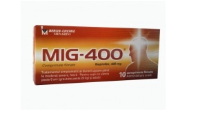 MIG-400 400 MG * 10 COMPRIMATE FILMATE, BERLIN-CHEMIE AG