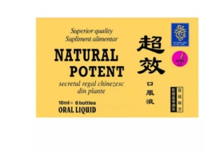 Natural Potent, 6 fiole, China
