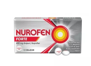 NUROFEN FORTE 400 MG * 12 DRAJEURI RECKIT