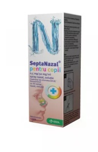 SEPTANAZAL COPII 0.5MG/50MG SPRAY NAZAL * 10 ML
