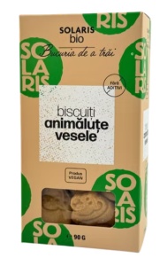 SOLARIS BISCUITI ANIMALUTE VESELE ECO * 90 G