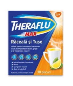 THERAFLU MAX RACEALA SI TUSE * 10 PLICURI