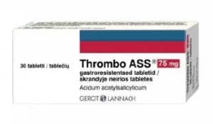 Thrombo Ass 75 mg, 30 comprimate gastrorezistente, Lannacher
