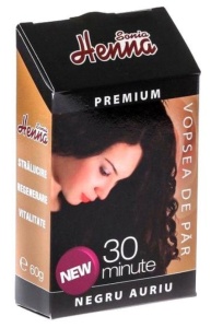 VOPSEA HENNA PREMIUM NEGRU AURIU * 60 G