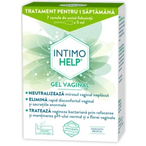 ZDROVIT INTIMOHELP GEL VAGINAL,7 CANULE * 5 ML