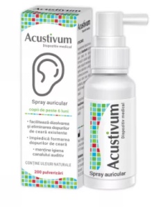 ACUSTIVUM SPRAY AURICULAR * 20 ML, ZDROVIT