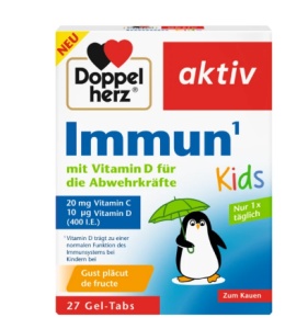 AKTIV IMMUN KIDS * 27 COMPRIMATE MASTICABILE MOI, DOPPELHERZ