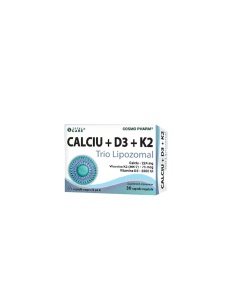 CALCIU+D3+K2 TRIO LIPOZOMAL * 30 CAPSULE, COSMO PHARM