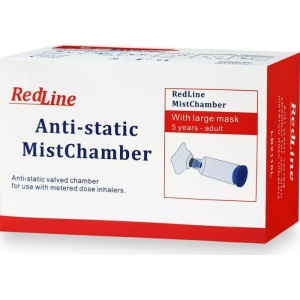 CAMERA DE INHALARE CU MASCA PENTRU ADULTI * 180 ML, REDLINE