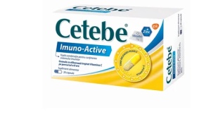 CETEBE IMUNO-ACTIVE PLUS VITAMINA C-D3-ZINC * 30 CAPSULE CU ELIBERARE PRELUNGITA