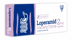 CLORHIDRAT DE LOPERAMIDA 2 MG * 10 CAPSULE VIM SPECTRUM