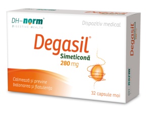 Degasil, 280 mg, 32 capsule, Walmark