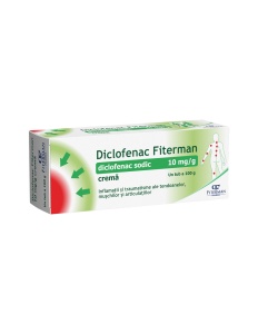DICLOFENAC 10 MG/G CREMA * 100 G, FITERMAN PHARMA