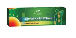 Diclofenac gel, 10 mg/g, 100 g, Fiterman