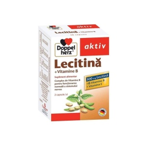 DOPPELHERZ LECITINA CU VIT.B+E