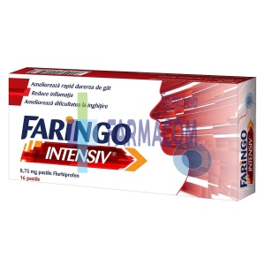 FARINGO INTENSIV * 16 COMPRIMATE SUPT