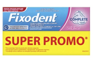 FIXODENT ORIGINAL PASTA ADEZIVA * 2 CUTII/47 G