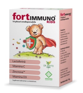 FortImmuno Kids, 10 plicuri pentru copii