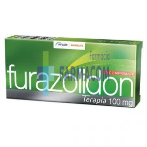 Furazolidon Terapia, 100 mg, 20 comprimate