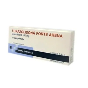 FURAZOLIDONA FORTE * 20 COMPRIMATE ARENA