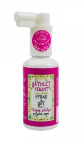 Gatulet Fericit, spray cu miere si propolis, 20 ml, Prisaca