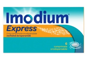 IMODIUM EXPRES 2 MG * 6 COMPRIMATE ORODISPERSABILE